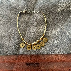 Charm Bracelet with Foreign Coins